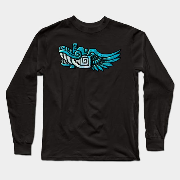 Winged Serpent Long Sleeve T-Shirt by qetza
